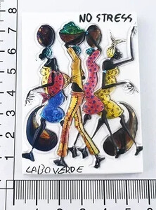 Magnet pentru frigider Tanzania africană Peisaj de oraș Suveniruri turistice Magnet Autocolante pentru frigider Colecție Cadouri Decorațiuni pentru casă