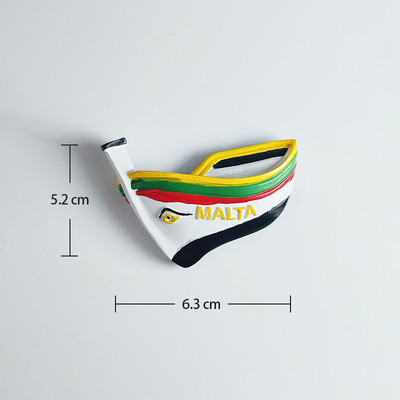 Europa Malta 3D Magneti Frigider Suveniruri Turism Magneti Frigider Colectie Autocolante Articole Decoratiuni Artizanale