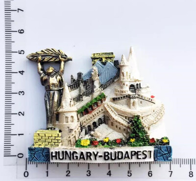 Ungaria Aromă Reper Clădire Magneți Frigider Suveniruri Turistice Artizanat Magnet de frigider Articole de decorare Cadou de artizanat