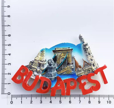 Ungaria Aromă Reper Clădire Magneți Frigider Suveniruri Turistice Artizanat Magnet de frigider Articole de decorare Cadou de artizanat