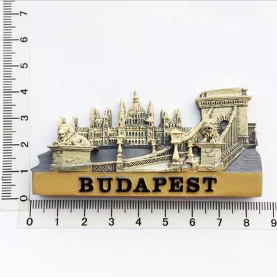 Ungaria Aromă Reper Clădire Magneți Frigider Suveniruri Turistice Artizanat Magnet de frigider Articole de decorare Cadou de artizanat
