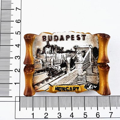 Ungaria Aromă Reper Clădire Magneți Frigider Suveniruri Turistice Artizanat Magnet de frigider Articole de decorare Cadou de artizanat
