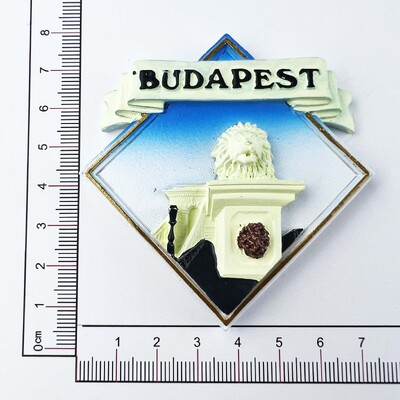 Ungaria Aromă Reper Clădire Magneți Frigider Suveniruri Turistice Artizanat Magnet de frigider Articole de decorare Cadou de artizanat