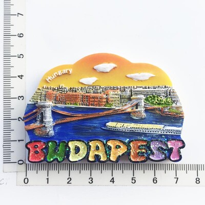 Ungaria Aromă Reper Clădire Magneți Frigider Suveniruri Turistice Artizanat Magnet de frigider Articole de decorare Cadou de artizanat