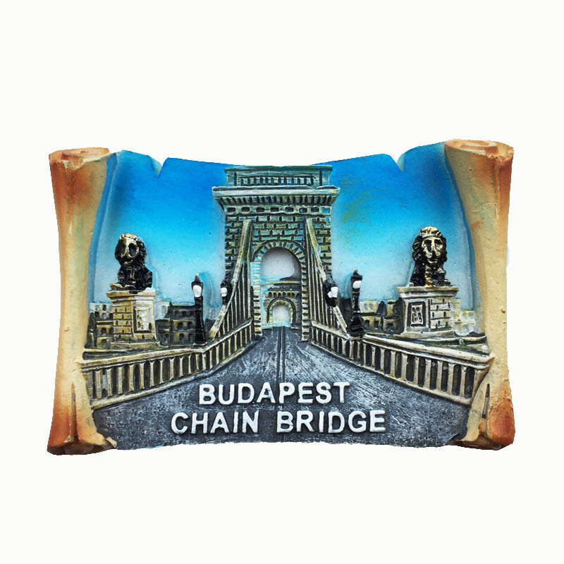 Ungaria Aromă Reper Clădire Magneți Frigider Suveniruri Turistice Artizanat Magnet de frigider Articole de decorare Cadou de artizanat