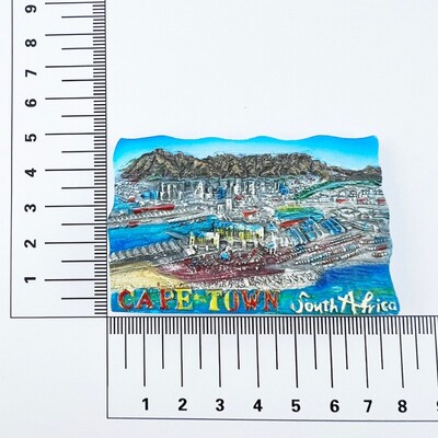 Africa de Sud Magneți pentru frigider Cape Town Table Mountain Suveniruri de călătorie Autocolante pentru frigider Fotografii de perete Autocolante magnetice Cadouri