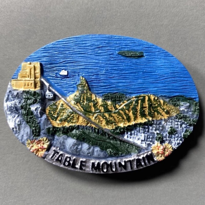 Africa de Sud Magneți pentru frigider Cape Town Table Mountain Suveniruri de călătorie Autocolante pentru frigider Fotografii de perete Autocolante magnetice Cadouri