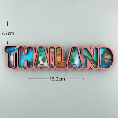 Autocolante pentru frigider Thailanda Phuket Suveniruri de călătorie Bangkok Krabi Magneți pentru frigider Decorarea casei Cadouri de nuntă