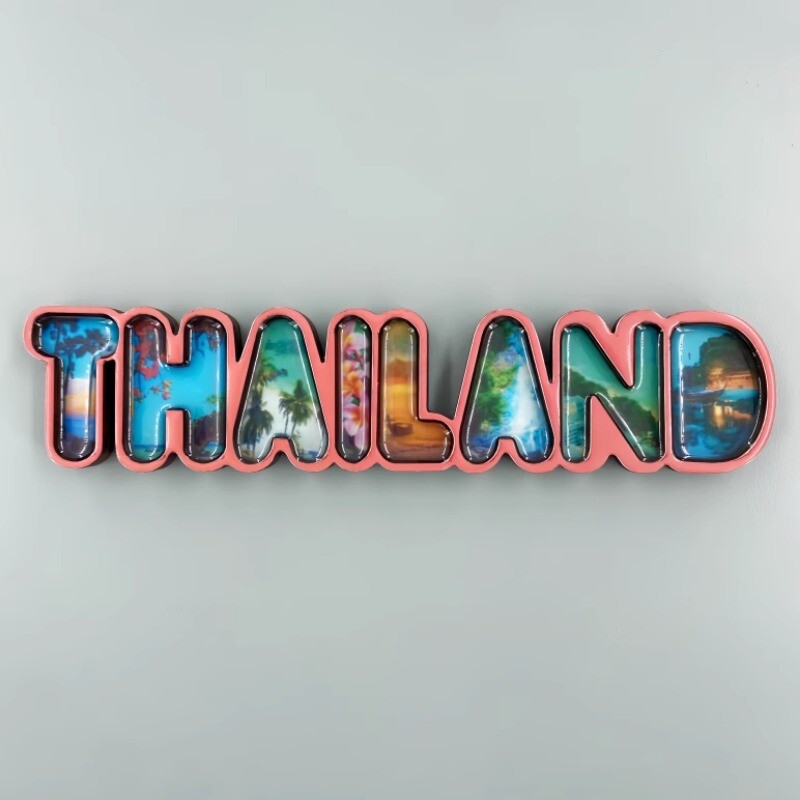 Autocolante pentru frigider Thailanda Phuket Suveniruri de călătorie Bangkok Krabi Magneți pentru frigider Decorarea casei Cadouri de nuntă