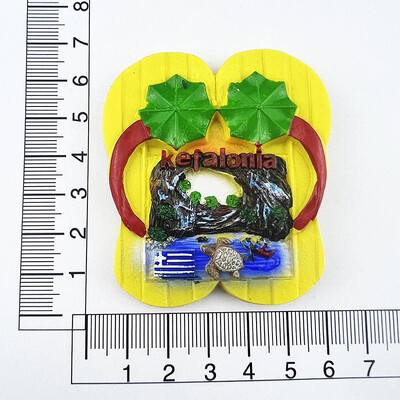 Magneti de frigider pentru Grecia Zakynthos Suveniruri turistice Autocolante pentru frigider Decor pentru casa Cadouri de nunta Panou cu mesaje Autocolante magnetice