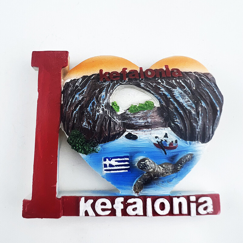 Magneti de frigider pentru Grecia Zakynthos Suveniruri turistice Autocolante pentru frigider Decor pentru casa Cadouri de nunta Panou cu mesaje Autocolante magnetice
