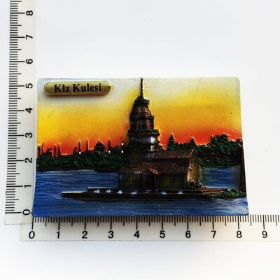 Turcia Magneți de frigider din rășină creative Magneți de frigider cu peisaj de reper Kemer Antalya Alanya Fethiye Suveniruri turistice