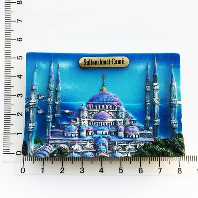 Turcia Magneți de frigider din rășină creative Magneți de frigider cu peisaj de reper Kemer Antalya Alanya Fethiye Suveniruri turistice
