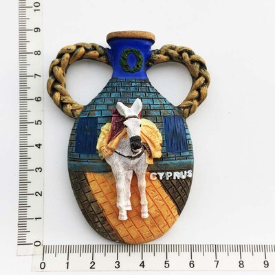 Magneți pentru frigider Wold Turistic Suvenir Harta Ciprului Suvenir de călătorie Autocolant magnetic pentru frigider 3D Rășină Magnetic pentru decorarea interioară