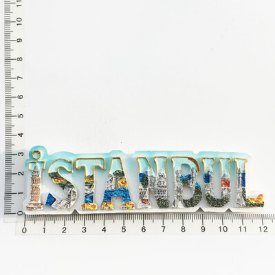 Turcia Calatorii Magnetici Frigider Turcia Decoratie Comemorativa Cadou Artizanat Magnet Pictat Rasina Autocolant Frigider