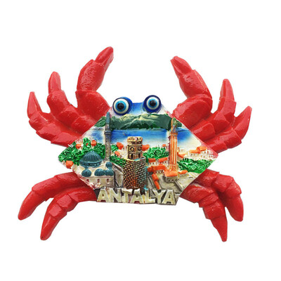 Turcia Calatorii Magnetici Frigider Turcia Decoratie Comemorativa Cadou Artizanat Magnet Pictat Rasina Autocolant Frigider