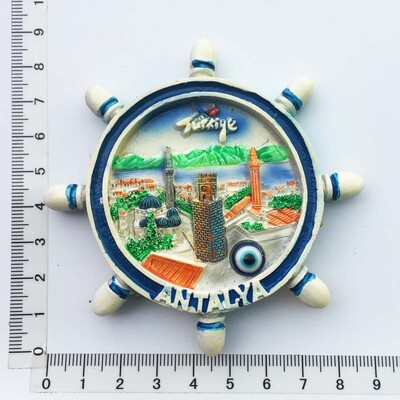 Turcia Calatorii Magnetici Frigider Turcia Decoratie Comemorativa Cadou Artizanat Magnet Pictat Rasina Autocolant Frigider