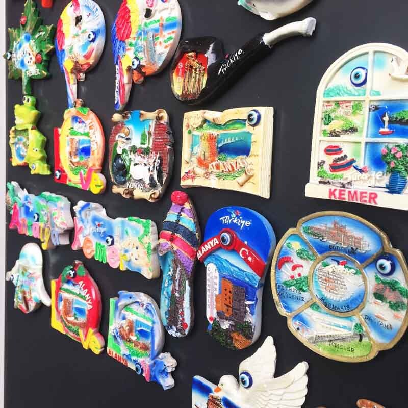 Turcia Calatorii Magnetici Frigider Turcia Decoratie Comemorativa Cadou Artizanat Magnet Pictat Rasina Autocolant Frigider