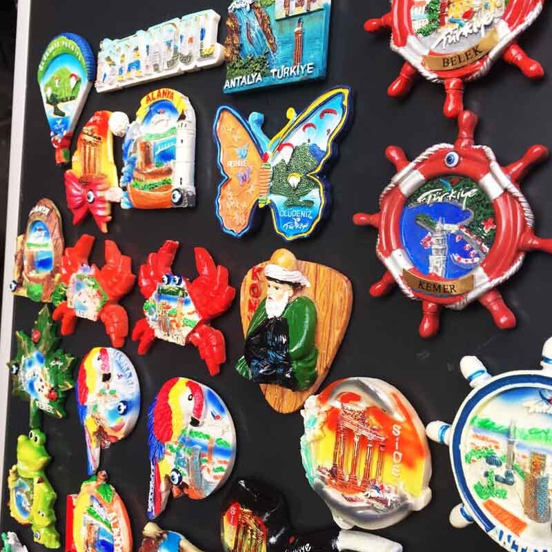 Turcia Calatorii Magnetici Frigider Turcia Decoratie Comemorativa Cadou Artizanat Magnet Pictat Rasina Autocolant Frigider