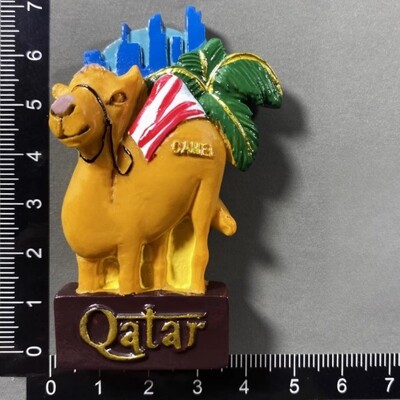 Magneți pentru frigider Qatar Orientul Mijlociu Suveniruri de călătorie Autocolante pentru frigider Decor pentru casă Cadouri de nuntă Autocolante magnetice de perete foto