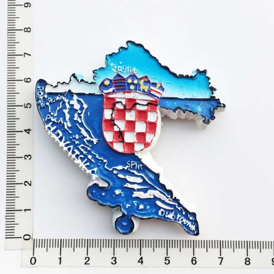 Croația Magneți Frigider Pula Trogir Suveniruri Turistice Autocolante Frigider Decor Home Cadouri de nuntă Panou de mesaje Autocolante magnetice