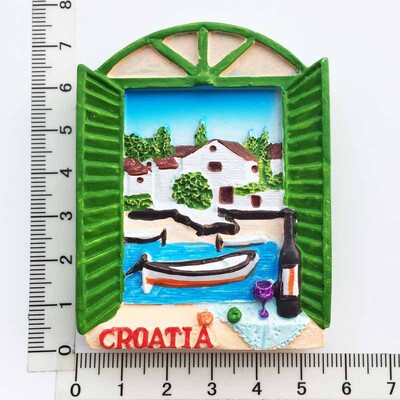 Croația Magneți Frigider Pula Trogir Suveniruri Turistice Autocolante Frigider Decor Home Cadouri de nuntă Panou de mesaje Autocolante magnetice