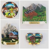 Austria Autocolante pentru frigider Innsbruck Tirol Suveniruri de călătorie Alpi Untersberg Magneti pentru frigider Decor pentru casa Cadouri de nuntă