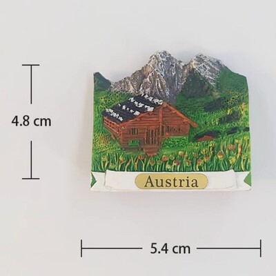 Austria Autocolante pentru frigider Innsbruck Tirol Suveniruri de călătorie Alpi Untersberg Magneti pentru frigider Decor pentru casa Cadouri de nuntă