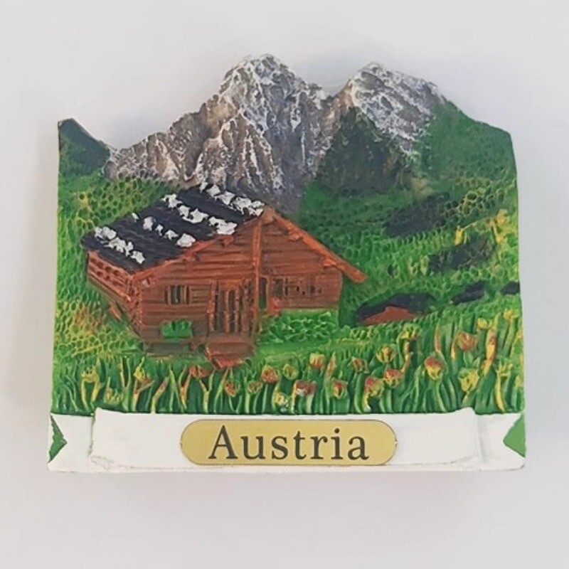 Austria Autocolante pentru frigider Innsbruck Tirol Suveniruri de călătorie Alpi Untersberg Magneti pentru frigider Decor pentru casa Cadouri de nuntă