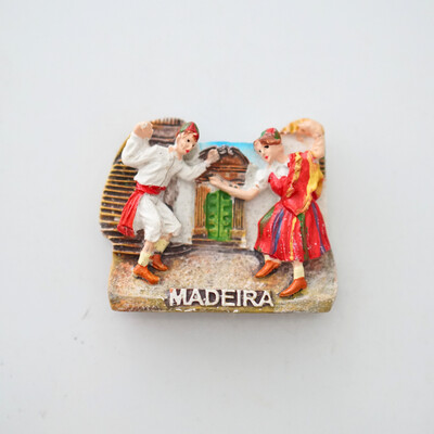 1buc, magneți pentru frigider Portugalia, Lisabona Madeira Portugalia Lisabona Autocolante pentru frigider pentru luptă cu tauri, decorațiuni colorate pentru bucătărie pentru casă