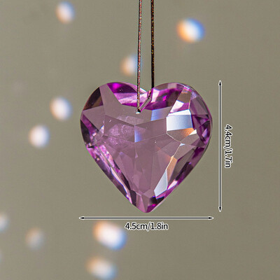 Cristal Suncatcher Luna Steaua Curcubeu Sun Catcher Pandantiv Wind Chime Pandantive Sun Catcher Pandantive Grădină în aer liber Curtea agățată Decor