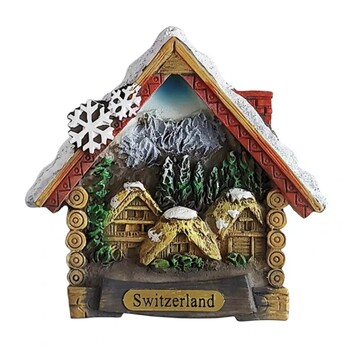 Europe Switzerland 3D Fridge Magnets Souvenir Refrigerator Magnets Συλλογή αυτοκόλλητων Άρθρα για διακόσμηση χειροτεχνίας