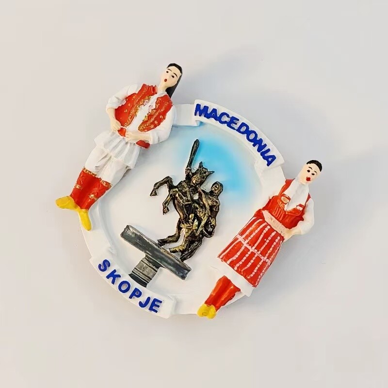 Skopje, capitala Republicii Macedonia de Nord, este un reper în turismul cultural, meșteșuguri comemorative, frigider