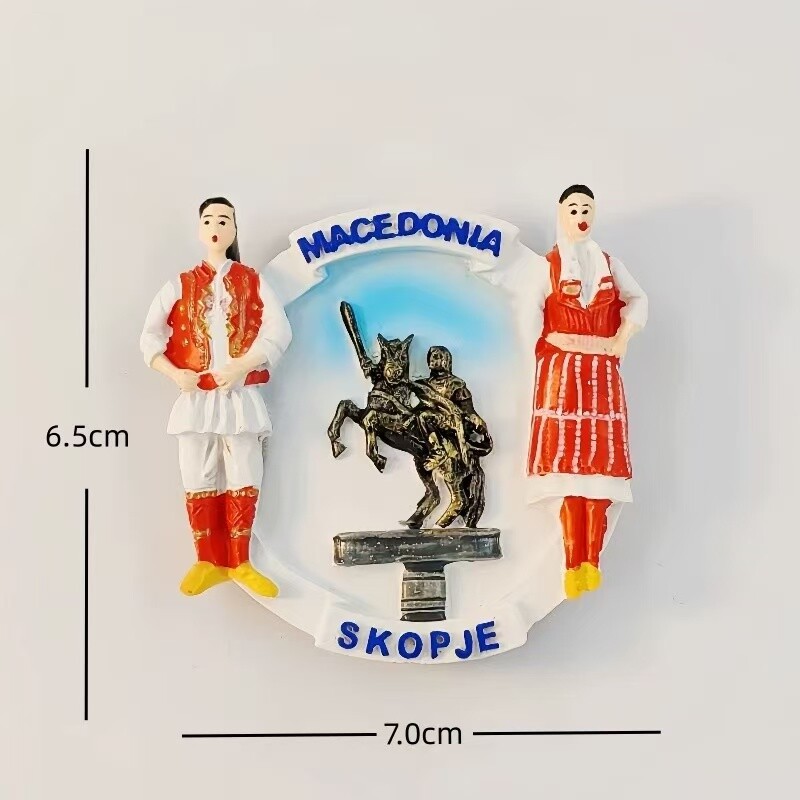 Skopje, capitala Republicii Macedonia de Nord, este un reper în turismul cultural, meșteșuguri comemorative, frigider