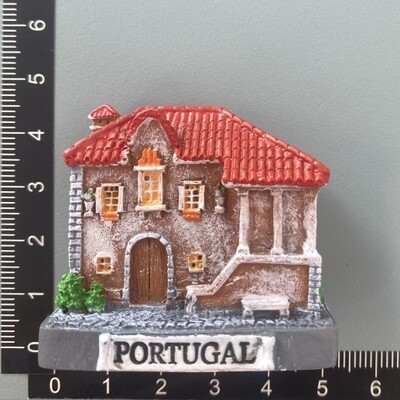 Europa Portugalia Magneti Frigider 3D Suveniruri Turism Magneti Frigider Colectie Autocolante Articole de Decorare Artizanat