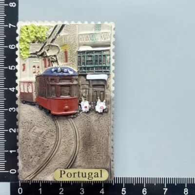 Europa Portugalia Magneti Frigider 3D Suveniruri Turism Magneti Frigider Colectie Autocolante Articole de Decorare Artizanat