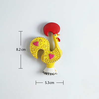 Europa Portugalia Magneti Frigider 3D Suveniruri Turism Magneti Frigider Colectie Autocolante Articole de Decorare Artizanat