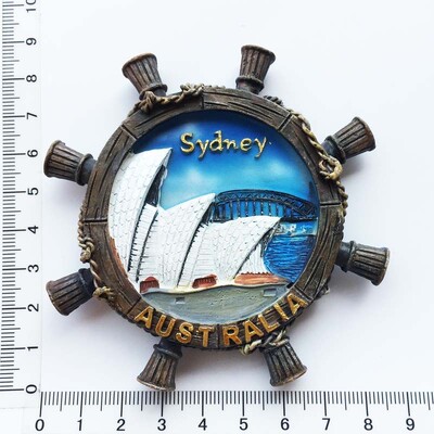 Magneți magnetici pentru frigider Australia Koala Cangur Reper Magnet pentru frigider Model autocolant Rășină Suvenir de călătorie în lume