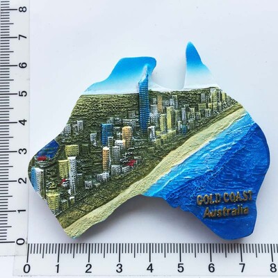 Magneți magnetici pentru frigider Australia Koala Cangur Reper Magnet pentru frigider Model autocolant Rășină Suvenir de călătorie în lume