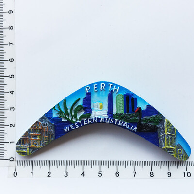 Magneți magnetici pentru frigider Australia Koala Cangur Reper Magnet pentru frigider Model autocolant Rășină Suvenir de călătorie în lume