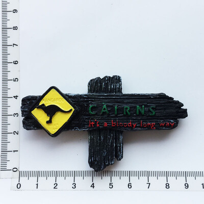 Magneți magnetici pentru frigider Australia Koala Cangur Reper Magnet pentru frigider Model autocolant Rășină Suvenir de călătorie în lume