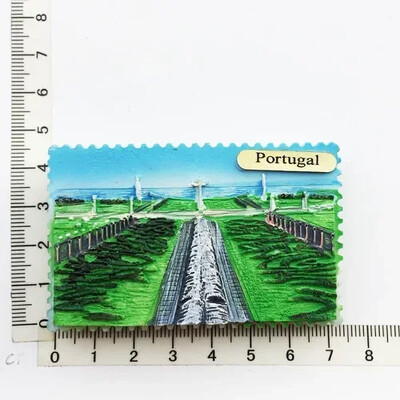 Magneți pentru frigider Portugalia Suvenir Lisabona Tramway Madeira Rășină Autocolante magnetice pentru frigider Suveniruri turistice Decorații pentru casă