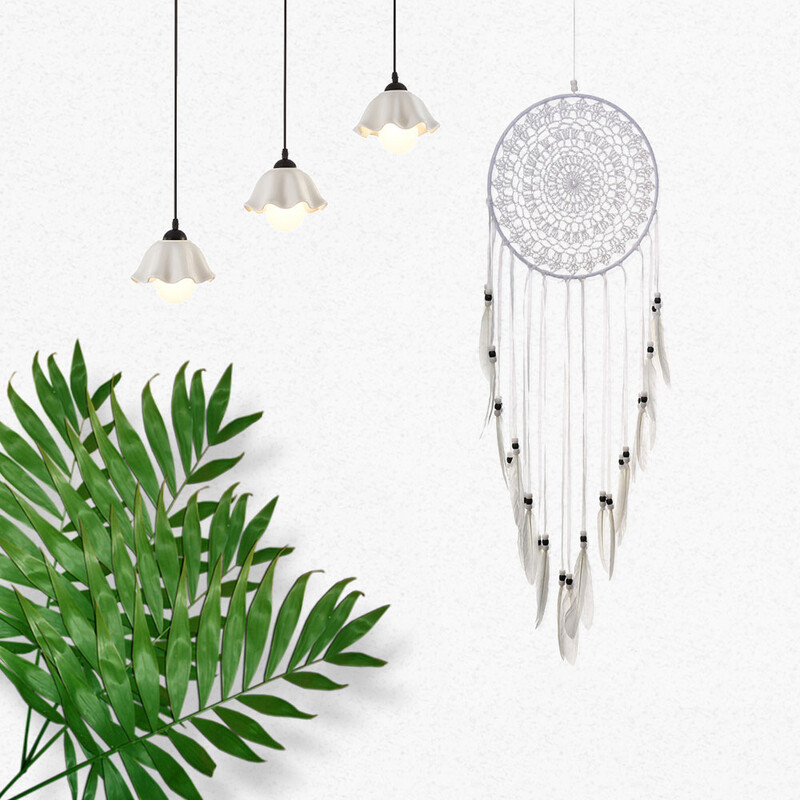Dream Catcher Copii Mari Decorare Camera Fata Decor Nordic Acasa Stil Nordic Decor Copii Clopote Eoliene Dreamcatcher