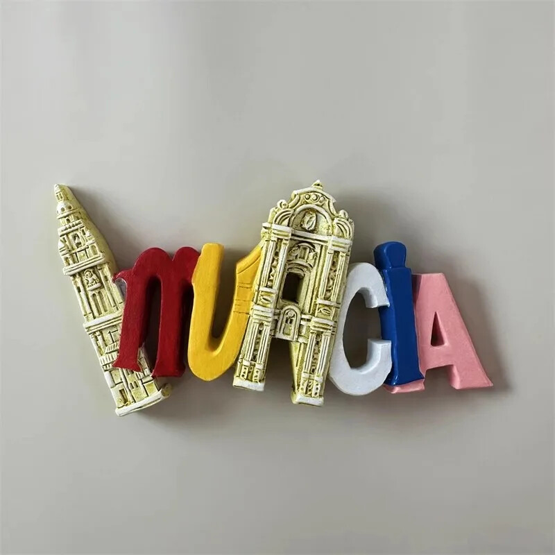 Suveniruri Spania Mallorca Valencia Magneti Frigider Decor Home Gran Canaria Huerta de Murcia Autocolante Frigider Cadouri de nunta