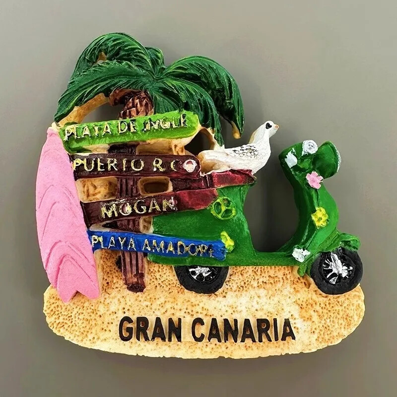 Suveniruri Spania Mallorca Valencia Magneti Frigider Decor Home Gran Canaria Huerta de Murcia Autocolante Frigider Cadouri de nunta