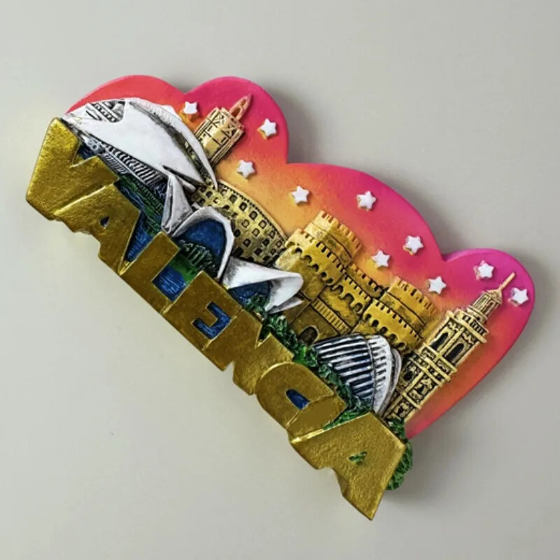 Suveniruri Spania Mallorca Valencia Magneti Frigider Decor Home Gran Canaria Huerta de Murcia Autocolante Frigider Cadouri de nunta