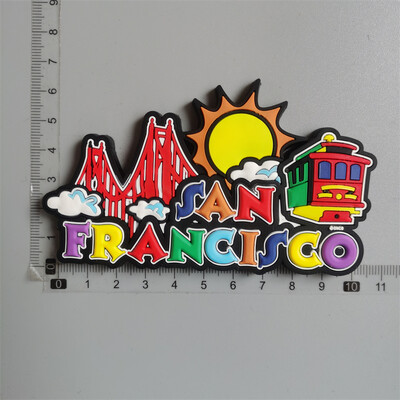 Magneti PVC pentru frigider Magneti moi Punta cana Panama Jamaica Finlanda New York Rep.Dom SUA Bahamas Miami Chile Australia Barbados