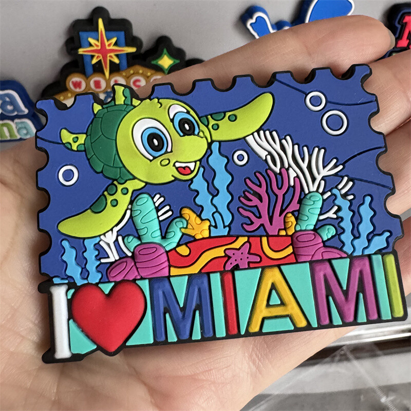 Magneti PVC pentru frigider Magneti moi Punta cana Panama Jamaica Finlanda New York Rep.Dom SUA Bahamas Miami Chile Australia Barbados