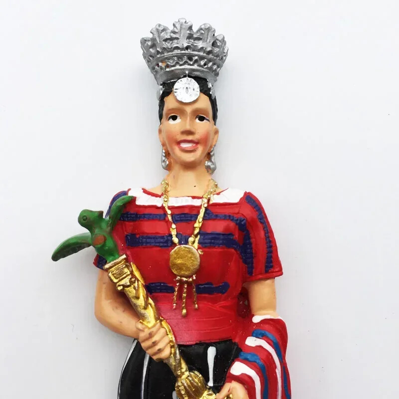 Guatemala Belize Honduras Magnet de frigider Suveniruri turistice 3d Concurs de frumusețe Queen Autocolante magnetice pentru frigider