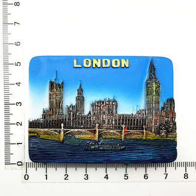 Londra Japonia Germania Kuweit Magnet Suveniruri turistice Frigider Autocolante magnetice Articole de decorare Cadouri de călătorie